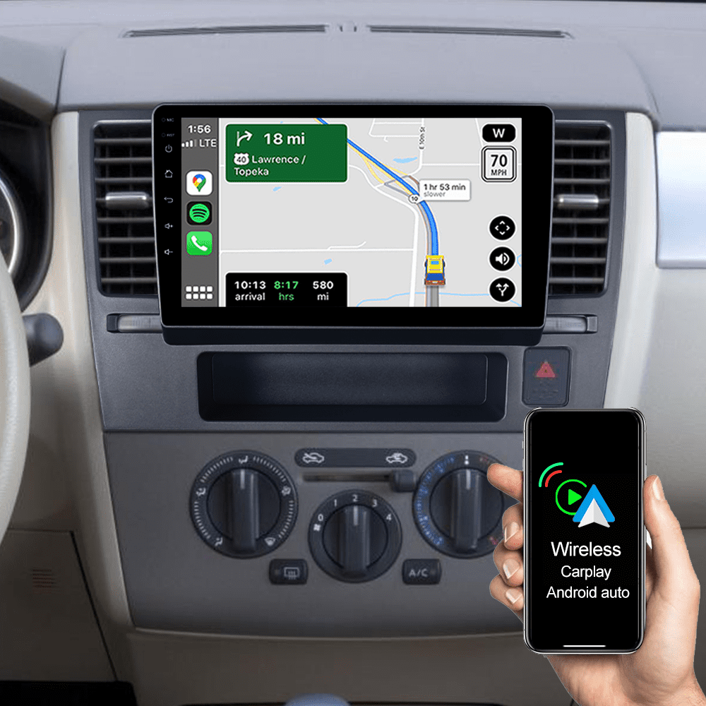 Apple CarPlay Android 11 Car Srereo Radio 2+32G Navi for Nissan Versa