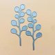 thumbnail image 4 of Troqueles de corte de metal con forma de hoja de árbol, plantilla para álbum de recortes, sellos, tarjetas de papel, relieve, decoración, 4 of 5