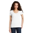 thumbnail image 1 of Alternative The Keepsake V-Neck para mujer, blanco, pequeño Ropa alternativa 05056BP-WH-S, 1 of 1