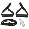 thumbnail image 2 of Long Triceps Rope, Triceps Pull Down Rope Effective Muscle Training Adjustable Length  for Fitness, 2 of 8