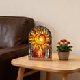 thumbnail image 3 of 2D Acrylic Landscape Decor With Stained Glass Design Premium Desktop Accent For Tabletop Display And Nature-Inspired Home Decoration, 3 of 4