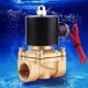 thumbnail image 2 of Válvula solenoide eléctrica NC de 3/4 pulgadas de CA de 220 V Válvula solenoide cerrada de aleación de zinc para agua, aceite, aire y gas, 2 of 4