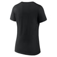 thumbnail image 3 of Women's  Black Minnesota Timberwolves Core Hometown Launch V-Neck T-Shirt, 3 of 3