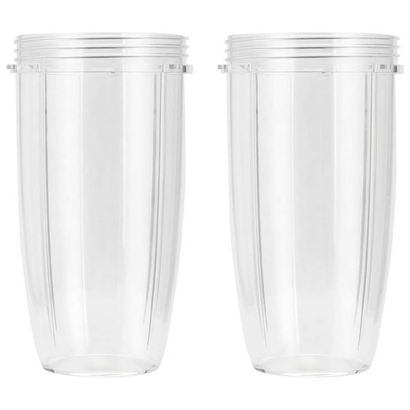 Replacement Parts 32oz Blender Cups, Replacement Blender Cups Compatible with NutriBullet 600w and 900w Blender, 2 Pack