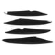 thumbnail image 3 of Embellecedor de luz antiniebla del parachoques delantero de 4 piezas, repuesto de alta dureza para Mercedes‑Benz GLC Clase X253 AMG Line 2016-2019, negro brillante, 3 of 5