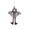 thumbnail image 1 of Halloween Pendant Spooky Hanging Pumpkin Ghost Design Sparkling Pendant Parties Festivals Kindergarten Bar KTV Scene Setting Props, 1 of 10
