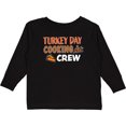 thumbnail image 3 of Inktastic Thanksgiving Turkey Day Cooking Crew with Turkey and Pumpkin Pie Boys or Girls Long Sleeve Toddler T-Shirt, 3 of 5