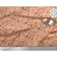 thumbnail image 2 of Soimoi Tissu en Viscose Chiffon Attrape-Rêves & Imprimé Papillon Tissu au Mètre 42 Pouces de Large, 2 of 3