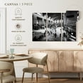 thumbnail image 4 of Elephant Stock Grand Central Terminal Wall Art - Horizontal Multi Panel Canvas - Living Room Wall Decor - Places Multi Panel - Black And Gray Decor By Philippe Hugonnard - 23" x 14", 4 of 4