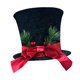 thumbnail image 4 of Adorno de escritorio con forma de sombrero para la punta del de Navidad, decoración navideña de con lazo para cafetería, , an, 4 of 7