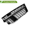 thumbnail image 4 of 1pc Cubierta de Rejilla de Luz Antiniebla Frontal Izquierda para Audi A3 S3 2017-2020 No.8V3807681AE ABS Negro Tonalidad Plateada, 4 of 7