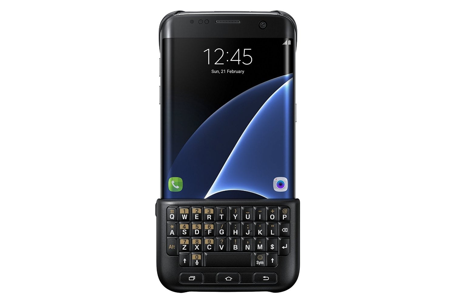Samsung Galaxy S7 edge Keyboard Cover Black