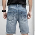 thumbnail image 3 of Men's Comfort Flex Waistband Shorts - Relaxed Fit, Durable Denim, Five Pocket Styling, Ideal for Summer, Multiple Sizes, 3 of 6