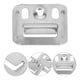 thumbnail image 5 of Kit de 100 soportes de pared entrelazados, colgadores de pared de acero inoxidable, 5 of 5