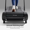 thumbnail image 5 of Sunny Health & Fitness Smart  Manual Curved Treadmill, Non-Motorized, High-Intensity with 8 Levels of Magnetic Resistance - SF-X7110, 5 of 10