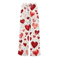 thumbnail image 5 of Women's Fashion Pocket Valentine's Day Print Stretch Adjustable Drawstring Wide Leg Pants, Elastic Waist Holiday Pants, Casual Lounge Wear for Women,Red,M, 5 of 7