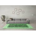 thumbnail image 3 of Ahgly Company Indoor Rectangle Persian Emerald Green Traditional Area Rugs, 8' x 12', 3 of 4