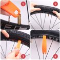 thumbnail image 4 of sweethay Palanca para neumáticos de bicicleta, 1/3 Uds., artículo de servicio de reparación de tubos de neumáticos, abridor de neumáticos, Ciclismo PC 1, 4 of 6