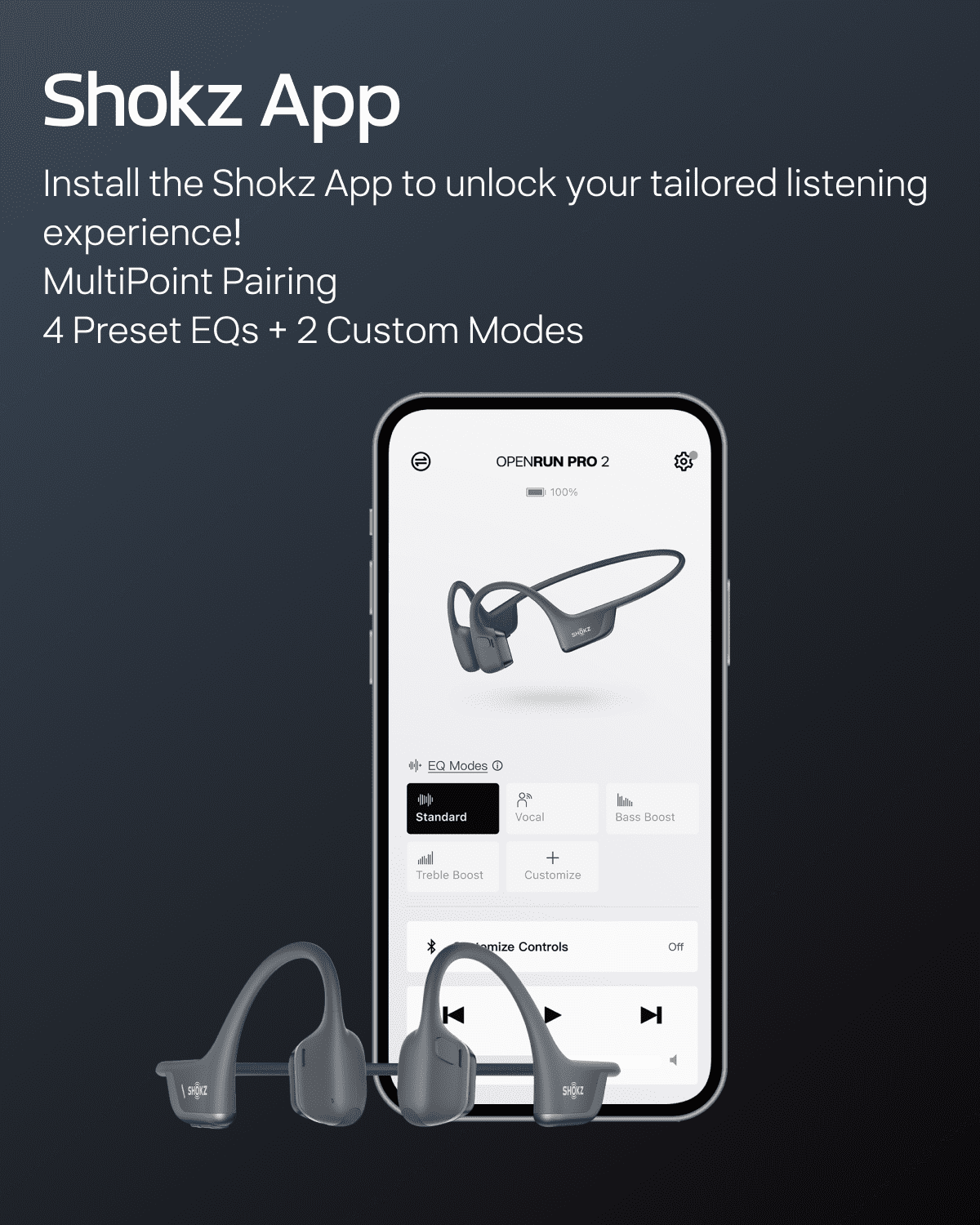 New Shokz OpenRun Pro 2 Mini - Open-Ear, Bone Conduction New Shokz OpenRun Pro 2 Mini - Open-Ear, Bone Conduction