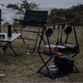 thumbnail image 4 of Outdoor Camping 2 Tier Rack Portable Folding Aluminum Alloy Storage, 4 of 8