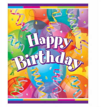 Brilliant Birthday Favor Bags, 8-Count