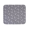 thumbnail image 1 of Almohadilla de entrenamiento gris de 70*80 cm, 1 pieza, para perros y cachorros, lavable, reutilizable, súper absorbente, a prueba de fugas, antideslizante, almohadilla de entrenamiento para gatos y p, 1 of 4