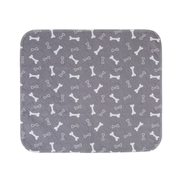 Almohadilla de entrenamiento gris de 70*80 cm, 1 pieza, para perros y cachorros, lavable, reutilizable, súper absorbente, a prueba de fugas, antideslizante, almohadilla de entrenamiento para gatos y p