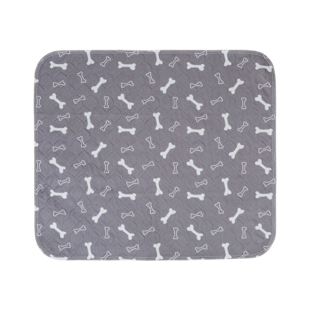 Almohadilla de entrenamiento gris de 70*80 cm, 1 pieza, para perros y cachorros, lavable, reutilizable, súper absorbente, a prueba de fugas, antideslizante, almohadilla de entrenamiento para gatos y p