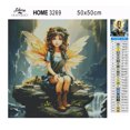thumbnail image 3 of Green Fairy - Kit de Peinture Diamant Premium Exclusif, 3 of 5