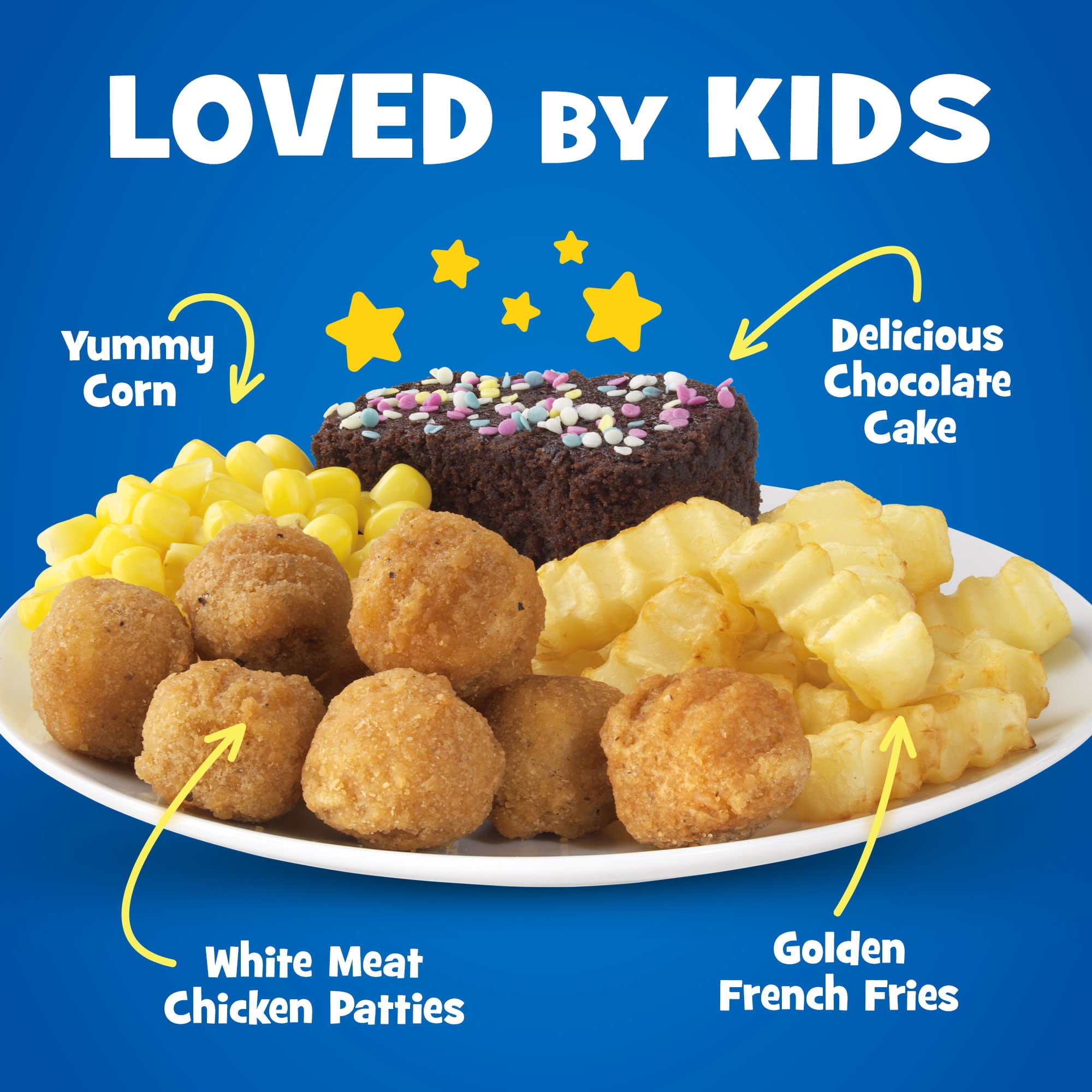 Kid Cuisine Popcorn Chicken, Frozen Meal, 8.65 oz.