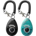 thumbnail image 1 of Clicker de entrenamiento para mascotas YONGSHENG con correa para la muñeca negro y azul, 1 of 4