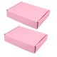 thumbnail image 1 of AURARMLET 1Jgo Caja De Cartón Corrugado Rosa Para Empaque Duradero Y Protección Golpes, 1 of 6
