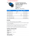 thumbnail image 2 of Air Charge Temperature Sensor Connector - Compatible with 1995 - 2000 Chevy Tahoe 1996 1997 1998 1999, 2 of 2