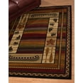 thumbnail image 2 of United Weavers Affinity Area Rug 750-04043 Canoe Sunset Boat Print 5' 3" x 7' 2" Rectangle, 2 of 5