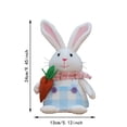 thumbnail image 3 of EASTER Decorations Easter Bunny For Home Decor Spring Easter Plush Bunny Ornaments Light For Table Indoor Easter Basket Stuffers Rabbit, 3 of 4