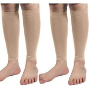 Calf Compression Sleeves, Relief Calf Pain, Calf Support Leg For Recovery, Varicose Veins, Shin Splint, Running, Cycling, Sports Men Women