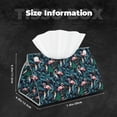 thumbnail image 5 of Sikiie Flamingos And Birds Leather Tissue Box Cover Rectangle, Long Tissue Box Cover, Tissue Box Holder, Tissue Holder for Bathroom, 5 of 7