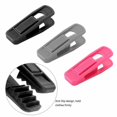 thumbnail image 2 of Paquete de 20 pinzas de plástico para los dedos para perchas, pinzas para colgar grises, pinzas fuertes para usar con perchas finas, pinzas para colgar JAMW Sencillez, 2 of 4