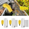 thumbnail image 2 of Easy to Use Telescoping Gutter Cleaning Brush Tool Set Accessory for Safe Ground Levels Drainage Maintenance Daily Use, 2 of 8