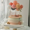 thumbnail image 1 of Cake Topper Cloud Shape Confetti Balloon Birthday Party Dessert Decoration, 1 of 6