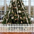 thumbnail image 4 of VERDANVERSE 15Pcs Christmas Tree Fence Plastic Fencing for Home Decoration Minimalist Style, 4 of 7