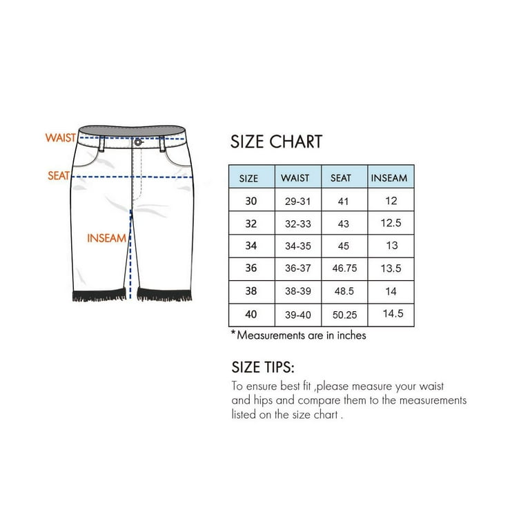 X RAY Men's Denim Shorts Frayed Hem Slim Look Stretch Jean Short