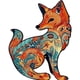 thumbnail image 1 of Rompecabezas de madera con forma de león y lobo, rompecabezas 3D irregular, fábrica de rompecabezas de animales 3D, juguete de rompecabezas de madera, 1 of 6