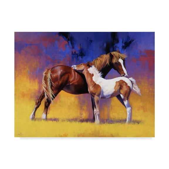 Trademark Fine Art 'Painted' Canvas Art by Julie T. Chapman