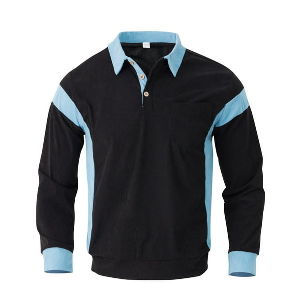 Ceisia Men Color Block Long Sleeve Zipper Casual Daily Outdoor Versatile Gift Fashion Athletic Top