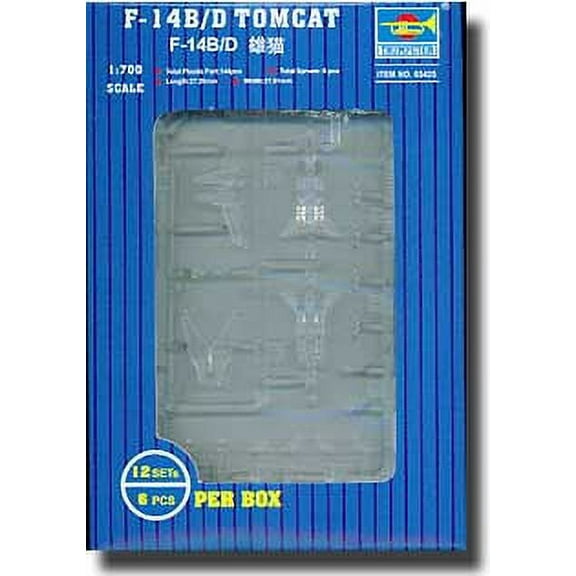 1/700 F14B/D Tomcat Aircraft Set for USS Nimitz (12/Bx)