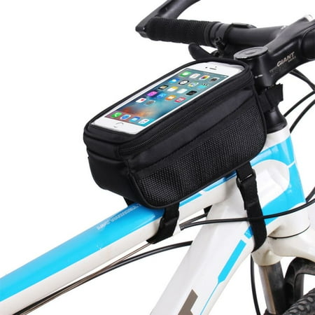 Cycling Bike Frame Pannier Front Tube Bag Cell Phone Bicycle Touch Screen (Best Top Tube Bag)