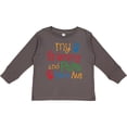 thumbnail image 3 of Inktastic Grammy and Papa Love Me Boys or Girls Long Sleeve Toddler T-Shirt, 3 of 5