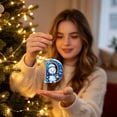 thumbnail image 7 of Clearance Cute Snowman Letter D Personalized Christmas Ornaments, Christmas Tree Decorations, 2D Christmas Tree Pendants for Xmas Tree Decor, 7 of 7