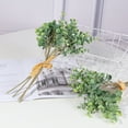 thumbnail image 3 of LYU 1 Bunch 5 Heads Simulation Plants Non-fading No Withering Decorative DIY Artificial Eucalyptus Home Decoration, 3 of 8